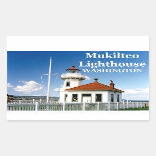 Mukilteo Lighthouse, Washington Stickers #2