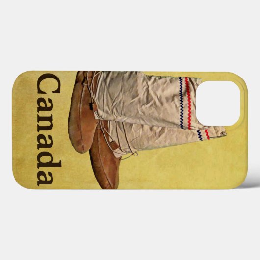 Mukluks Case-Mate iPhone Hülle (Rückseite (Horizontal))