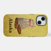 Mukluks iPhone 15 Hülle (Rückseite (Horizontal))