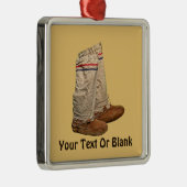 Mukluks Ornament Aus Metall (Rechts)