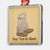 Mukluks Ornament Aus Metall (Links)