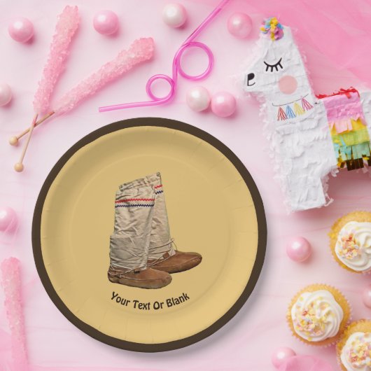 Mukluks Pappteller (Party)