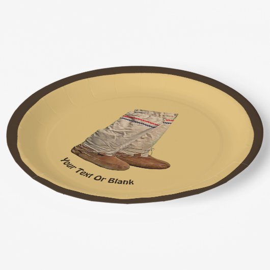 Mukluks Pappteller (Schrägansicht)