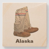 Mukluks Steinuntersetzer (Vorderseite)