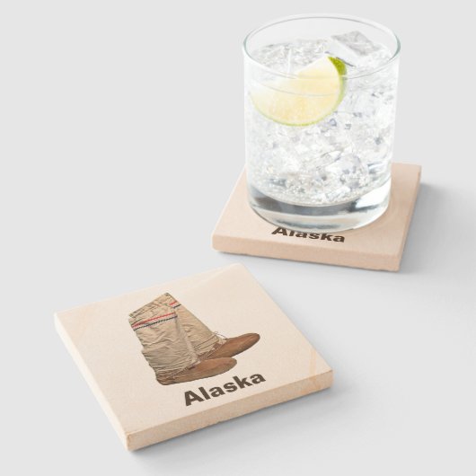 Mukluks Steinuntersetzer (Seitenansicht)