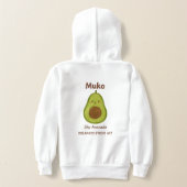Muko – Shy Avocado Hoodie (AblageHinten)