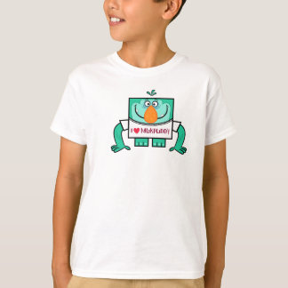 Mukpuddy - "l <3 Muk" Kids Ringer-Shirt T-Shirt
