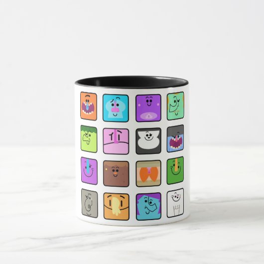 Mukpuddy - "Muklings" Kaffee-Tasse Tasse (Zentrum)