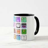Mukpuddy - "Muklings" Kaffee-Tasse Tasse (VorderseiteRechts)
