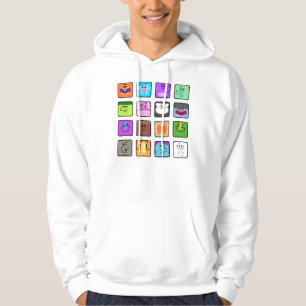 Mukpuddy - "Muklings" weißer Hoodie