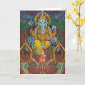 muladhara - 2011 as greeting card karte (Gelbe Blume)