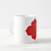 Muladhara Chakra Klassischer Becher Kaffeetasse (Vorderseite Links)