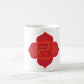 Muladhara Chakra Klassischer Becher Kaffeetasse (Mittel)