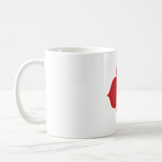 Muladhara Chakra Klassischer Becher Kaffeetasse (Links)