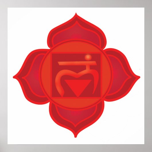 Muladhara chakra Poster (Vorne)