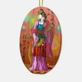 Mulan Keramik Ornament (Links)