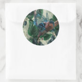 Mulberry Fairy Runder Aufkleber (Tasche)