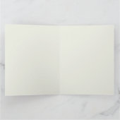 Mulberry Floral Dream 2 Brautparty Dankeskarte (Innenseite)