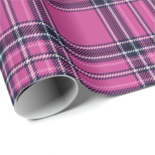 Mulberry Kariert Wrapping Paper Roll Geschenkpapier (Rolleneckpunkt)