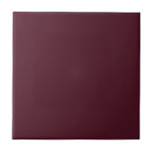 Mulberry Lila Solid Color Tile Fliese (Vorderseite)