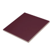Mulberry Lila Solid Color Tile Fliese (Seite)