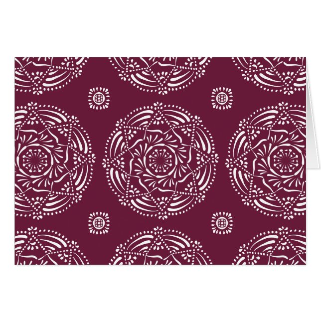 Mulberry Mandala (Vorderseite (Horizontal))