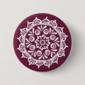 Mulberry Mandala Button (Vorderseite)