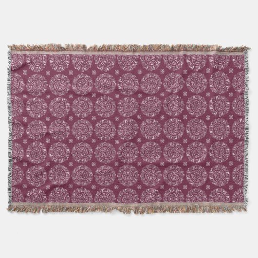 Mulberry Mandala Decke (Vorderseite)