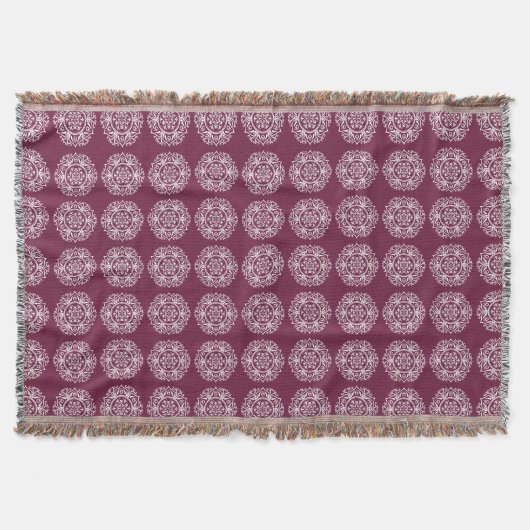 Mulberry Mandala Decke (Vorderseite)