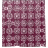 Mulberry Mandala Duschvorhang (Vorderseite)
