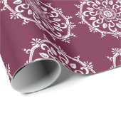 Mulberry Mandala Geschenkpapier (Rolleneckpunkt)