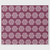 Mulberry Mandala Geschenkpapier (Flach)