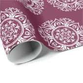 Mulberry Mandala Geschenkpapier (Rolleneckpunkt)