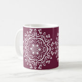 Mulberry Mandala Kaffeetasse (Vorderseite Links)