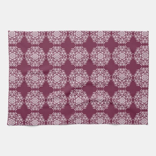 Mulberry Mandala Küchentuch (Horizontal)