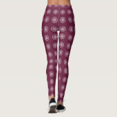 Mulberry Mandala Leggings (Rückseite)