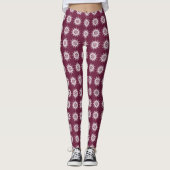 Mulberry Mandala Leggings (Vorderseite)