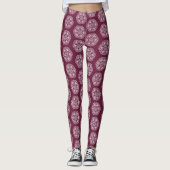 Mulberry Mandala Leggings (Vorderseite)