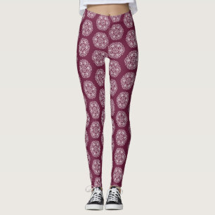Mulberry Mandala Leggings