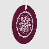 Mulberry Mandala Ornament (Vorderseite)