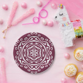 Mulberry Mandala Pappteller (Party)