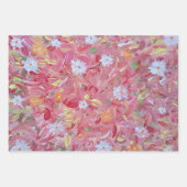 Mulberry Red Wrapping Paper Geschenkpapier Set (Vorderseite 2)