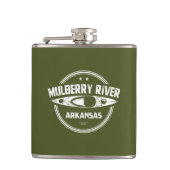 Mulberry River, Arkansas Flachmann (Vorderseite)