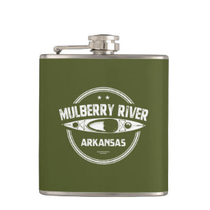 Mulberry River, Arkansas Flachmann
