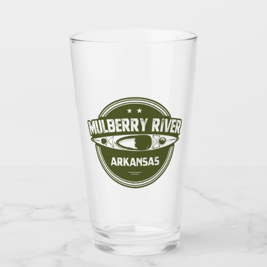 Mulberry River, Arkansas Glas (Vorderseite)