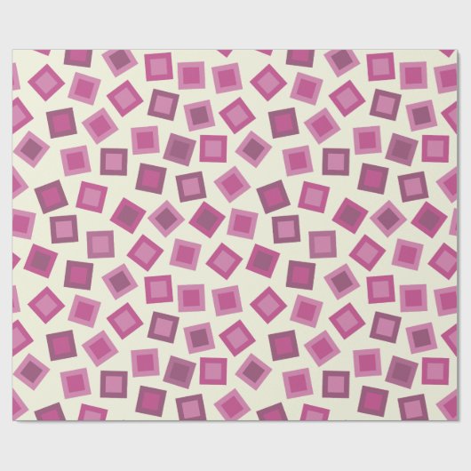 Mulberry Squares Geschenkpapier (Flach)