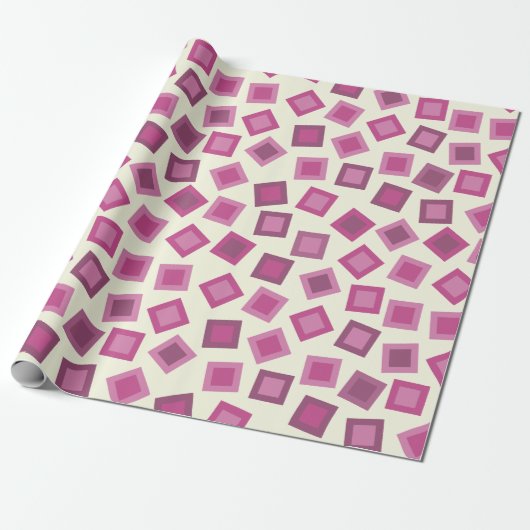 Mulberry Squares Geschenkpapier (Ungerollt)
