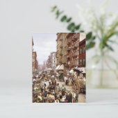 Mulberry Street NYC ca.1900 Postkarte (Stehend Vorderseite)