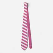 Mulberry Stripes Groom Trauzeugen Name Fun Fakten Krawatte (Vorderseite)