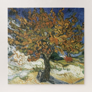Mulberry Tree by van Gogh Vintag Alte Antike Kunst Puzzle